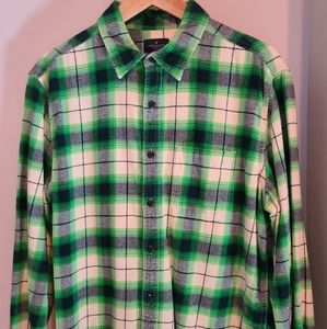 American Eagle Green Flannel